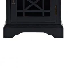 Antique Black Wooden Chair Side Table With Hidden Power Charger by Benjara 14 Antique Black Wooden Chair Side Table With Hidden Power Charger by Benjara -Cheap Benjara Store antique black benjara end side tables bm184045 fa 1000