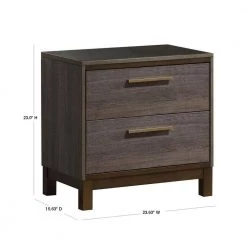 Antique Gray Manvel Contemporary Style Night Stand by Benjara -Cheap Benjara Store antique gray benjara nightstands bm123878 40 1000