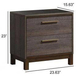 Antique Gray Manvel Contemporary Style Night Stand by Benjara -Cheap Benjara Store antique gray benjara nightstands bm123878 a0 1000
