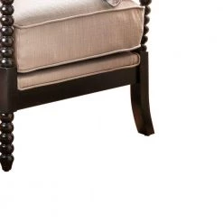 Beige Contemporary Accent Chair by Benjara -Cheap Benjara Store beige benjara accent chairs bm119869 44 1000
