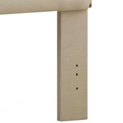 79.5 in. Beige Fabric Upholstered King Size Headboard with Nailhead Trims by Benjara -Cheap Benjara Store beige benjara headboards bm144122 1f 1000