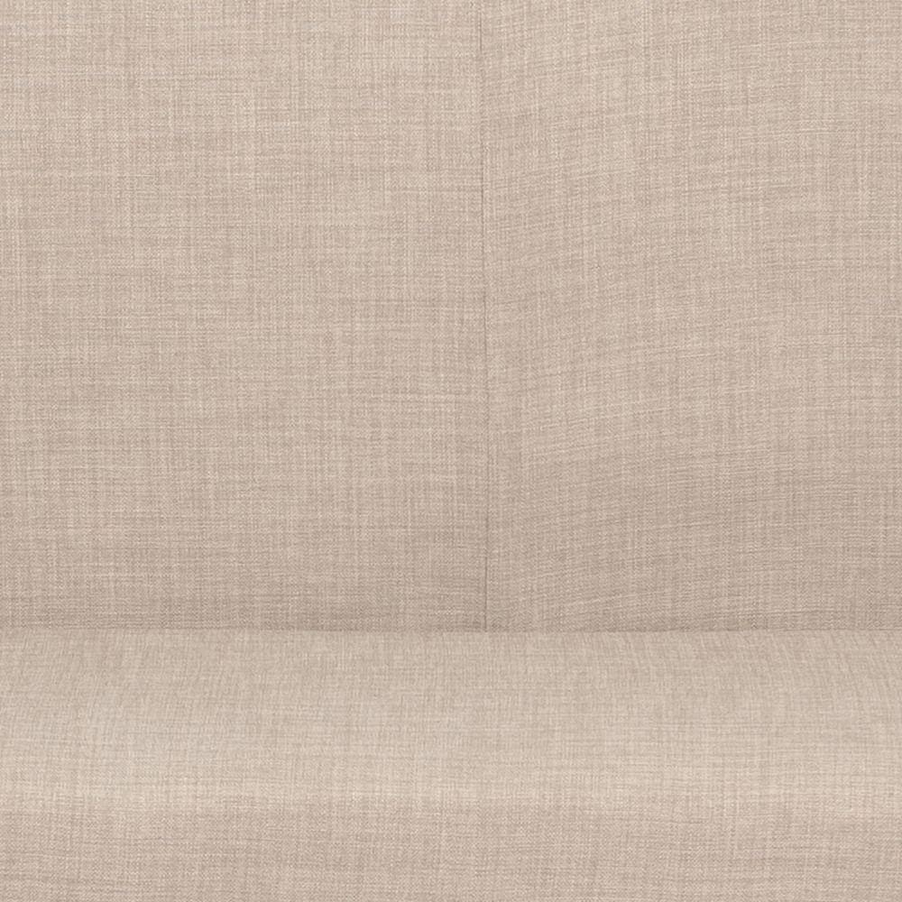 Black and Beige Fabric Upholstered Pine Wood Bench with Nail Head Trim 23" L x 49" W x 37" H by Benjara 6 Black and Beige Fabric Upholstered Pine Wood Bench with Nail Head Trim 23" L x 49" W x 37" H by Benjara - Image 6