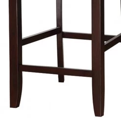 Classic 24 in. Brown and Black Wooden Armless High Chair (Set of 2) by Benjara 11 Classic 24 in. Brown and Black Wooden Armless High Chair (Set of 2) by Benjara -Cheap Benjara Store black and brown benjara dining chairs bm166597 44 1000