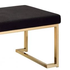 Astonishing Black and Gold Bench by Benjara -Cheap Benjara Store black and gold benjara dining benches bm158793 44 1000