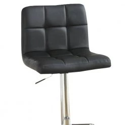 44 in. Black And Silver Armless Chair Style Bar Stool With Gas Lift (Set of 2) by Benjara 9 44 in. Black And Silver Armless Chair Style Bar Stool With Gas Lift (Set of 2) by Benjara -Cheap Benjara Store black benjara bar stools bm167105 c3 1000