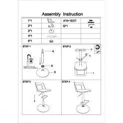 42 in. Black Low Back Metal Bar Stool with Curved Open Design Back by Benjara -Cheap Benjara Store black benjara bar stools bm270416 fa 1000