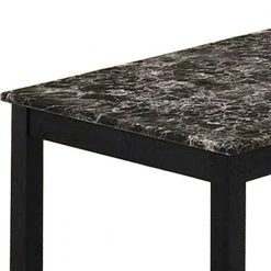 47.2 in. Black Wooden 3 Piece Coffee Table and End Table with Faux Marble Top by Benjara 10 47.2 in. Black Wooden 3 Piece Coffee Table and End Table with Faux Marble Top by Benjara -Cheap Benjara Store black benjara coffee tables bm233098 c3 1000