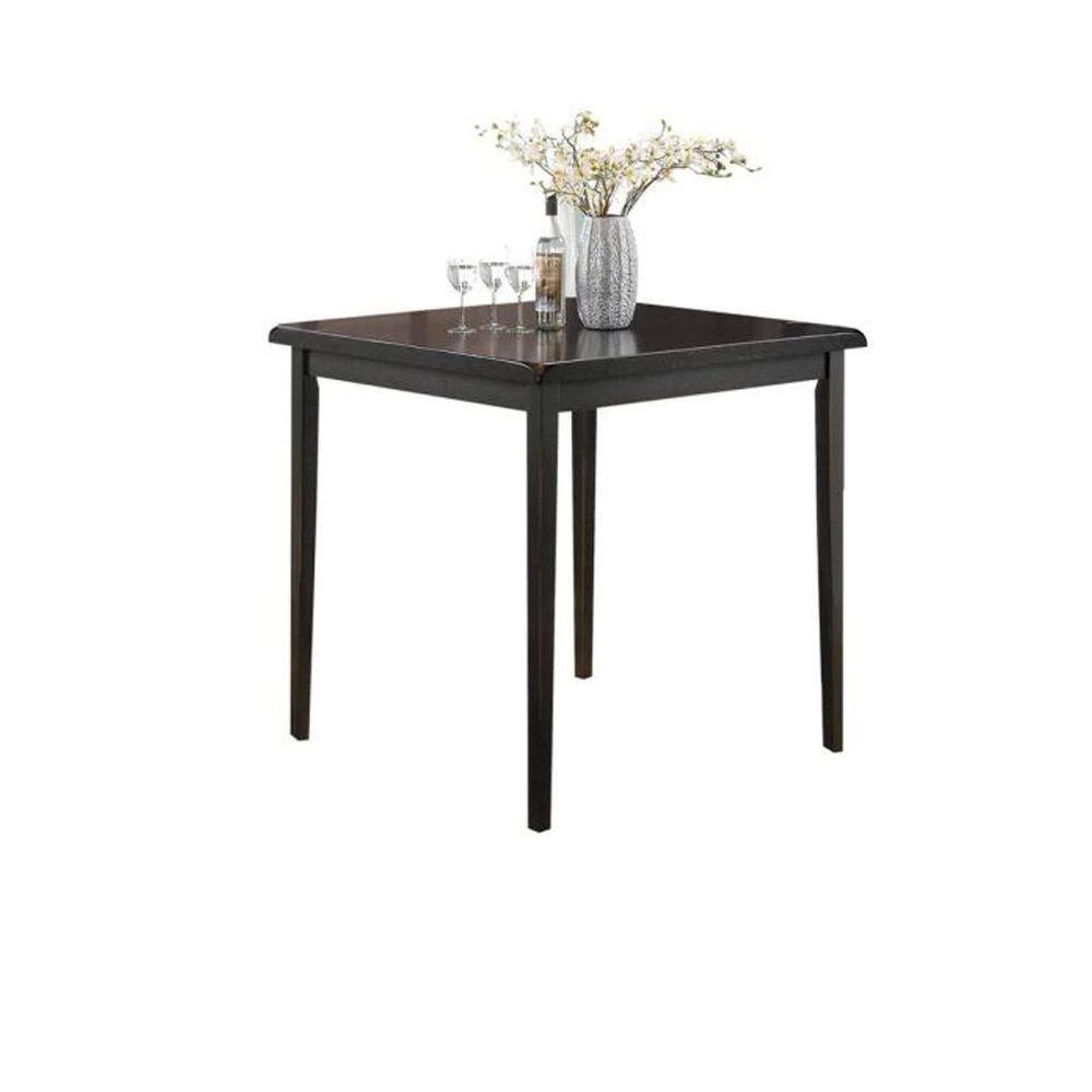 Gaucho 5-Piece Black Counter Height Set by Benjara 3 Gaucho 5-Piece Black Counter Height Set by Benjara - Image 3