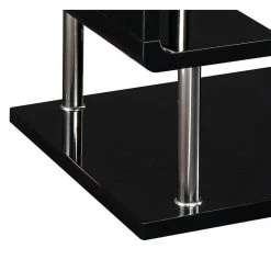 23.63 in. W Black Ninove Contemporary Style Metal End Table by Benjara 9 23.63 in. W Black Ninove Contemporary Style Metal End Table by Benjara -Cheap Benjara Store black benjara end side tables bm123100 4f 1000