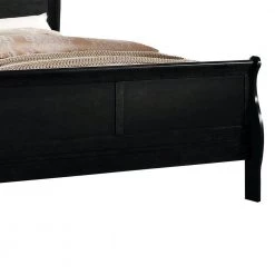Modern Style Black Elegant Queen Size Sleigh Bed by Benjara 10 Modern Style Black Elegant Queen Size Sleigh Bed by Benjara -Cheap Benjara Store black benjara sleigh beds bm156003 c3 1000