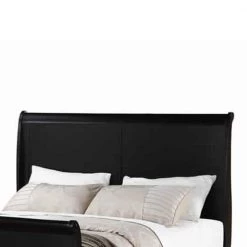 Classy Black Wooden Twin Bed by Benjara 13 Classy Black Wooden Twin Bed by Benjara -Cheap Benjara Store black benjara sleigh beds bm171678 1f 1000