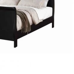 Classy Black Wooden Twin Bed by Benjara 12 Classy Black Wooden Twin Bed by Benjara -Cheap Benjara Store black benjara sleigh beds bm171678 4f 1000