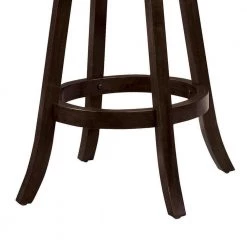 Swivel 42.25 in. Black and Brown Bar Stool with Upholstered Seat (Set of 2) by Benjara -Cheap Benjara Store black cappuccino benjara bar stools bm69024 c3 1000