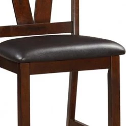 41 in. Brown Rubber Wood Counter Height Armless Chair (Set of 2) by Benjara 9 41 in. Brown Rubber Wood Counter Height Armless Chair (Set of 2) by Benjara -Cheap Benjara Store black walnut brown benjara bar stools bm166593 4f 1000