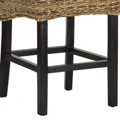 37 in. Height Brown and Black Woven Rattan Counter Height Stool with Wooden Legs and Low Profile Backrest by Benjara 14 37 in. Height Brown and Black Woven Rattan Counter Height Stool with Wooden Legs and Low Profile Backrest by Benjara -Cheap Benjara Store brown and black benjara bar stools bm195684 1f 1000