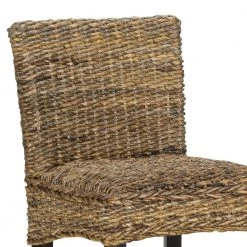 37 in. Height Brown and Black Woven Rattan Counter Height Stool with Wooden Legs and Low Profile Backrest by Benjara 13 37 in. Height Brown and Black Woven Rattan Counter Height Stool with Wooden Legs and Low Profile Backrest by Benjara -Cheap Benjara Store brown and black benjara bar stools bm195684 4f 1000