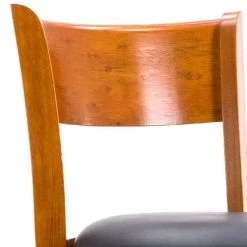 Sabi 37.5 in. Brown and Black High Back Solid Wood Swivel Counter Stool with Faux Leather Seat by Benjara -Cheap Benjara Store brown and black benjara bar stools bm274236 c3 1000