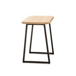 Natural 31.5 in. Brown and Black Wood and Metal 2-Piece Executive Desk Set With Bench by Benjara -Cheap Benjara Store brown and black benjara computer desks bm274242 1f 1000