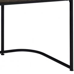 47.25 in. W Rectangular Brown and Black Wooden Writing Desk with 1-Drawer and 2-Compartments by Benjara -Cheap Benjara Store brown and black benjara writing desks bm242023 1f 1000