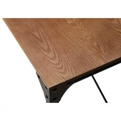 49 in. Rectangular Brown/Bronze Writing Desk by Benjara -Cheap Benjara Store brown and bronze benjara writing desks bm140126 4f 1000