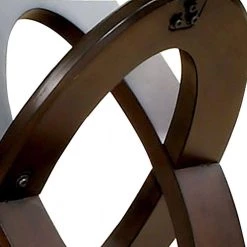 26 in. W Brown and Clear Cross Oval Base End Table with Round Glass Top by Benjara 11 26 in. W Brown and Clear Cross Oval Base End Table with Round Glass Top by Benjara -Cheap Benjara Store brown and clear benjara end side tables bm208008 c3 1000