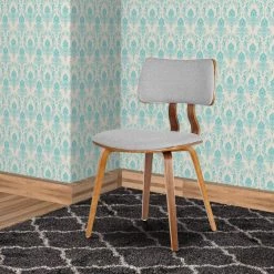 Brown and Gray Fabric Upholstered Split Curved Back Wooden Dining Chair by Benjara 11 Brown and Gray Fabric Upholstered Split Curved Back Wooden Dining Chair by Benjara -Cheap Benjara Store brown and gray benjara dining chairs bm155657 fa 1000