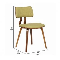 Brown and Green Fabric Upholstered Split Curved Back Wooden Dining Chair by Benjara 10 Brown and Green Fabric Upholstered Split Curved Back Wooden Dining Chair by Benjara -Cheap Benjara Store brown and green benjara dining chairs bm155659 44 1000