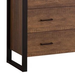 Brown Wooden Rectangular Accent Cabinet with 3-Drawers by Benjara -Cheap Benjara Store brown benjara accent cabinets bm160130 31 1000