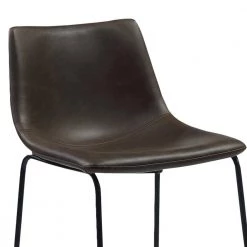 39 in. H Casual Contoured Brown Bar Height Stool (Set of 2) by Benjara -Cheap Benjara Store brown benjara bar stools bm160829 4f 1000