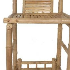 41 in. Natural Brown High Back Bamboo Bar Stool with Slatted Back and Seat by Benjara 10 41 in. Natural Brown High Back Bamboo Bar Stool with Slatted Back and Seat by Benjara -Cheap Benjara Store brown benjara bar stools bm274818 4f 1000