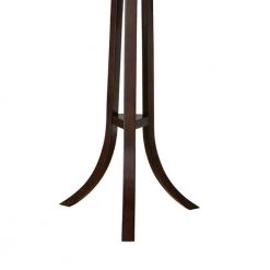 Contemporary Brown Wooden Coat Rack with 6-Hooks by Benjara -Cheap Benjara Store brown benjara coat racks bm160077 40 1000