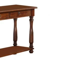 18 in. Brown Rectangle Wood Console Table with Drawers by Benjara 14 18 in. Brown Rectangle Wood Console Table with Drawers by Benjara -Cheap Benjara Store brown benjara console tables bm171399 1f 1000