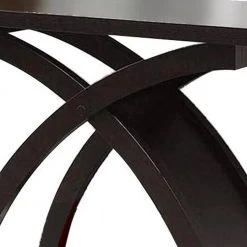 47 in. Brown Standard Rectangle Wood Console Table with X-Cross Base Support by Benjara 9 47 in. Brown Standard Rectangle Wood Console Table with X-Cross Base Support by Benjara -Cheap Benjara Store brown benjara console tables bm205365 1f 1000