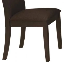 Brown Fabric Upholstered Wooden Dining Side Chair (Set of 2) by Benjara 9 Brown Fabric Upholstered Wooden Dining Side Chair (Set of 2) by Benjara -Cheap Benjara Store brown benjara dining chairs bm168088 c3 1000