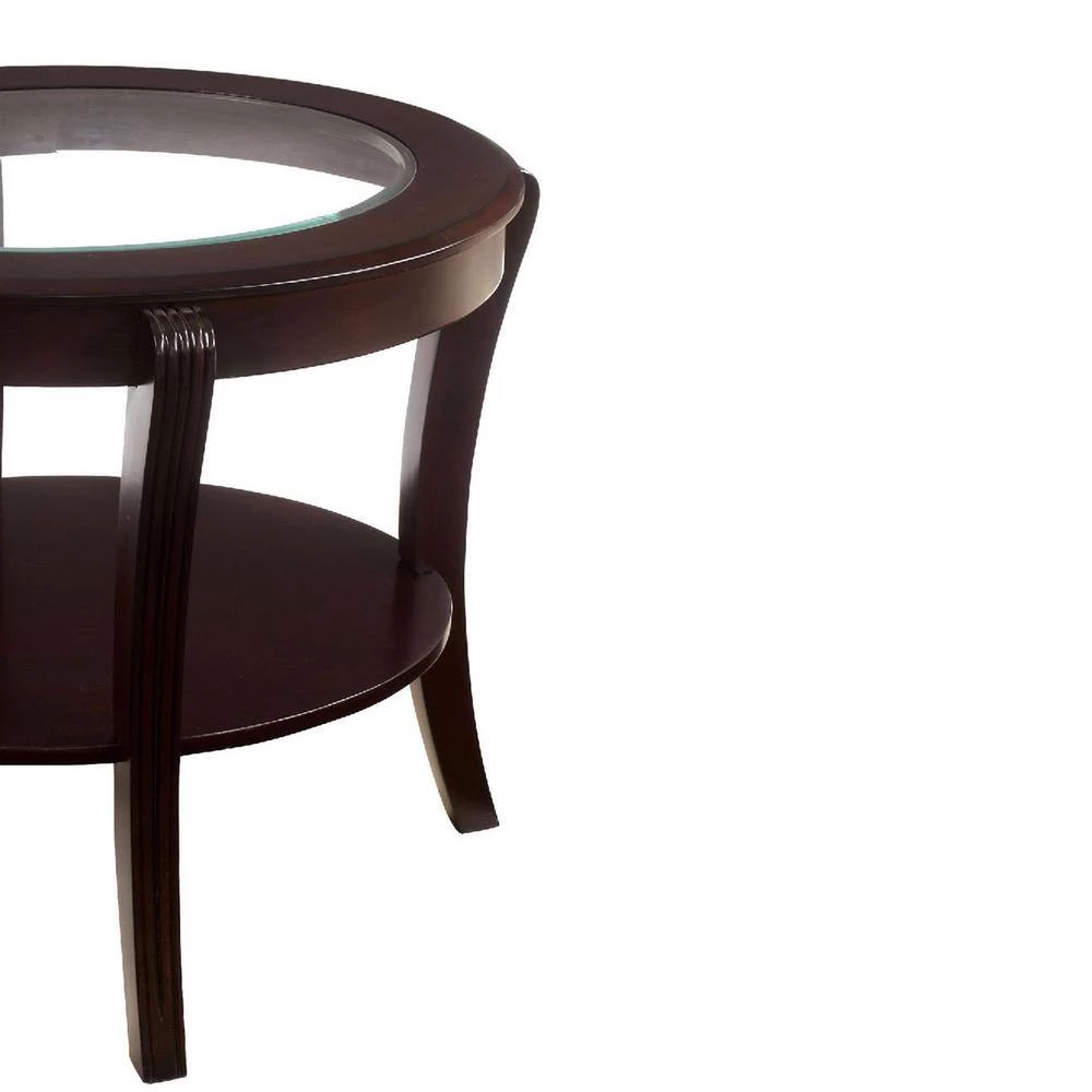 Espresso Finish Contemporary Style End Table by Benjara 5 Espresso Finish Contemporary Style End Table by Benjara - Image 5