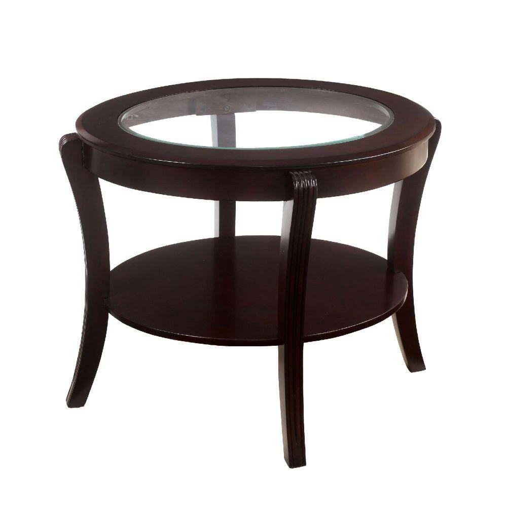 Espresso Finish Contemporary Style End Table by Benjara 7 Espresso Finish Contemporary Style End Table by Benjara - Image 7