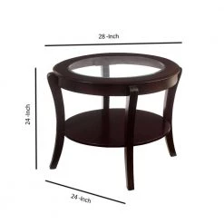 Espresso Finish Contemporary Style End Table by Benjara 12 Espresso Finish Contemporary Style End Table by Benjara -Cheap Benjara Store brown benjara end side tables bm123135 44 1000
