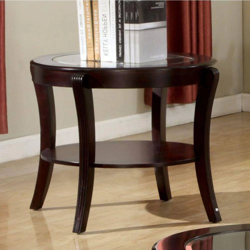Espresso Finish Contemporary Style End Table by Benjara 3 Espresso Finish Contemporary Style End Table by Benjara - Image 3