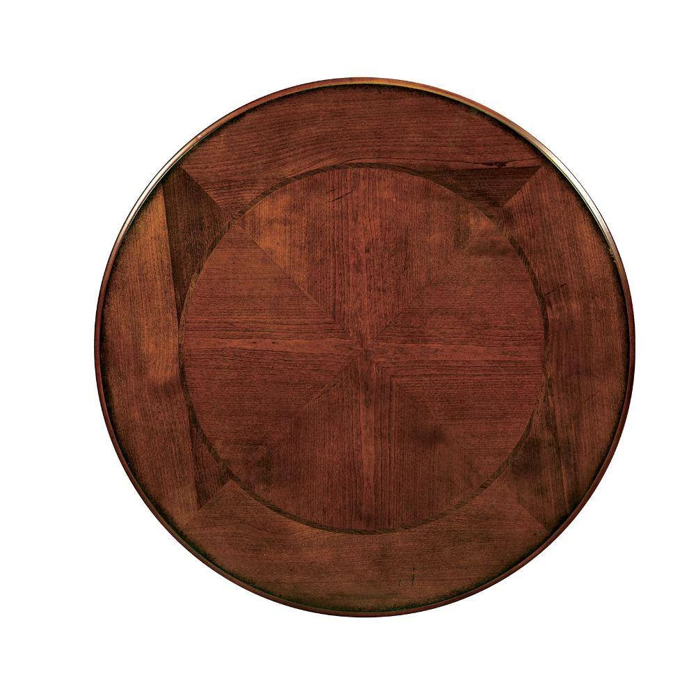 Brown Cherry Finish End Table Transitional Style by Benjara 4 Brown Cherry Finish End Table Transitional Style by Benjara - Image 4