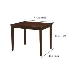 Marten Mid Cent Modern 36.63 in. H Brown Counter Height Table by Benjara 14 Marten Mid Cent Modern 36.63 in. H Brown Counter Height Table by Benjara -Cheap Benjara Store brown benjara end side tables bm123388 fa 1000