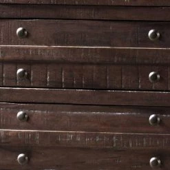 Brown Wooden Nightstand with 3-Drawer 18 in. L x 27 in. W x 29 in. H by Benjara -Cheap Benjara Store brown benjara nightstands bm187668 4f 1000