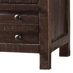 Brown Wooden Nightstand with 3-Drawer 18 in. L x 27 in. W x 29 in. H by Benjara -Cheap Benjara Store brown benjara nightstands bm187668 fa 1000