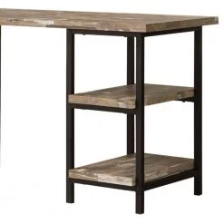 59 in. Rectangular Brown Writing Desks with Open Storage by Benjara 12 59 in. Rectangular Brown Writing Desks with Open Storage by Benjara -Cheap Benjara Store brown benjara writing desks bm172244 4f 1000