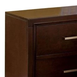 2-Drawers Brown Cherry Enrico Nightstand (24 in. H x 22 in. W x 16 in. D) by Benjara -Cheap Benjara Store brown cherry benjara nightstands bm123047 4f 1000