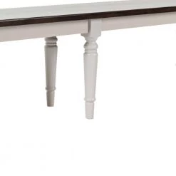 14 in. L x 76 in. W x 18 in. H Dark Brown & Light Gray Wooden Armless Bench with Turned Feet by Benjara 11 14 in. L x 76 in. W x 18 in. H Dark Brown & Light Gray Wooden Armless Bench with Turned Feet by Benjara -Cheap Benjara Store brown light gray benjara dining benches bm183998 4f 1000