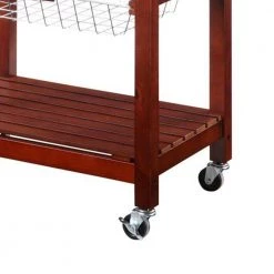 Spacious Gray and Brown Wooden Kitchen Island with Granite Inlaid Top by Benjara -Cheap Benjara Store brown with granite top benjara kitchen islands bm16752 1f 1000