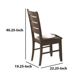 Cappuccino Brown Wooden Dining Side Chair (Set of 2) by Benjara 10 Cappuccino Brown Wooden Dining Side Chair (Set of 2) by Benjara -Cheap Benjara Store cappuccino brown benjara dining chairs bm69066 44 1000