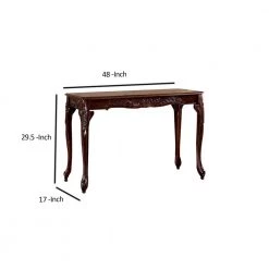 Traditional Sofa Table by Benjara -Cheap Benjara Store cherry benjara end side tables bm122897 44 1000