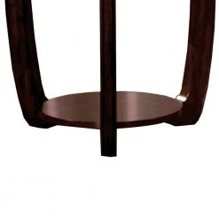 Dark Cherry Crystal Falls Transitional End Table by Benjara -Cheap Benjara Store cherry benjara end side tables bm123842 c3 1000