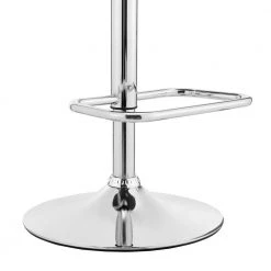 37 in. Cream and Silver Low Back Metal Frame Adjustable Bar Stool with Faux Leather Seat by Benjara -Cheap Benjara Store cream and silver benjara bar stools bm248171 4f 1000